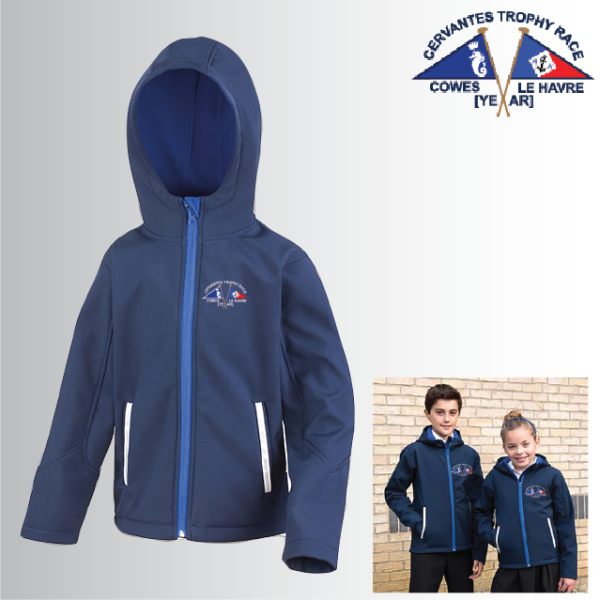 (image for) Child Hooded Softshell Jacket (R224J)