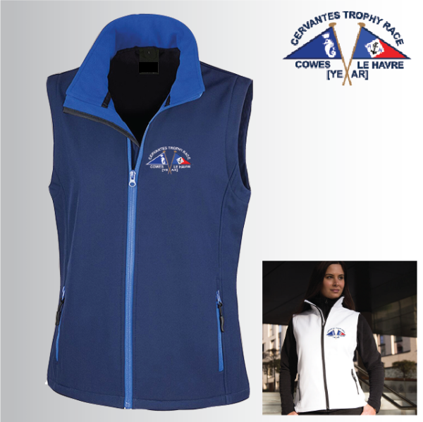 (image for) Ladies Softshell Gilet 2ply (R232F)