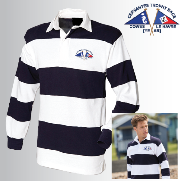 (image for) Striped Rugby Shirt (FR08M)