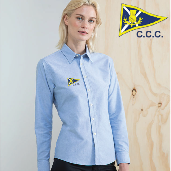 (image for) OW Ladies Delux Oxford Shirt, Long Sleeve (HB511)