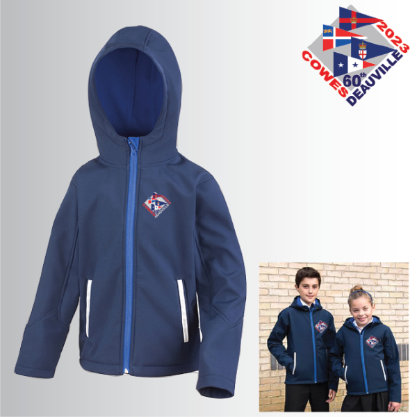 (image for) Child Hooded Softshell Jacket (R224J)