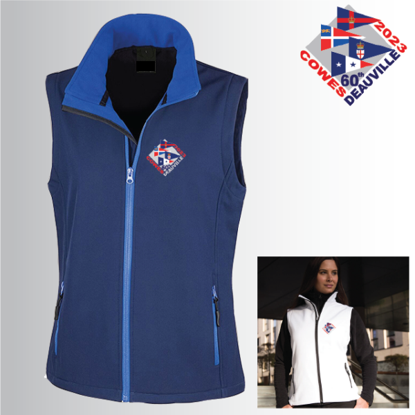 (image for) Ladies Softshell Gilet 2ply (R232F)