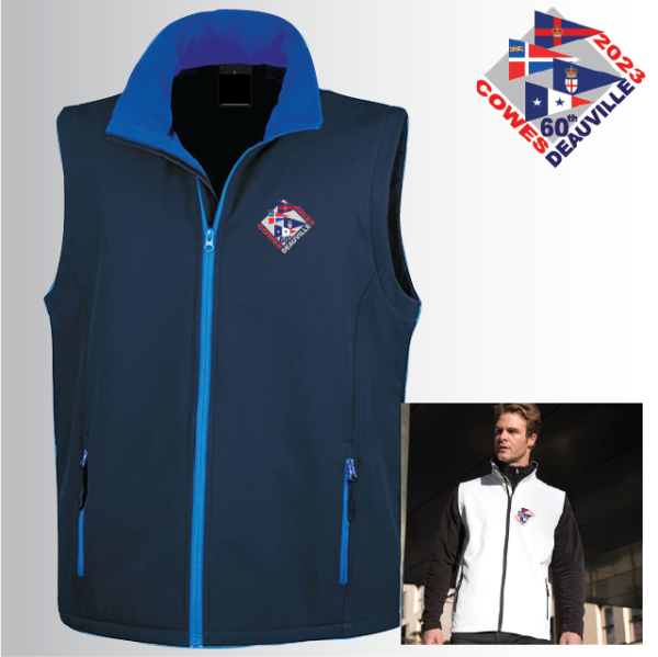 (image for) Mens Softshell Gilet 2ply (R232M)