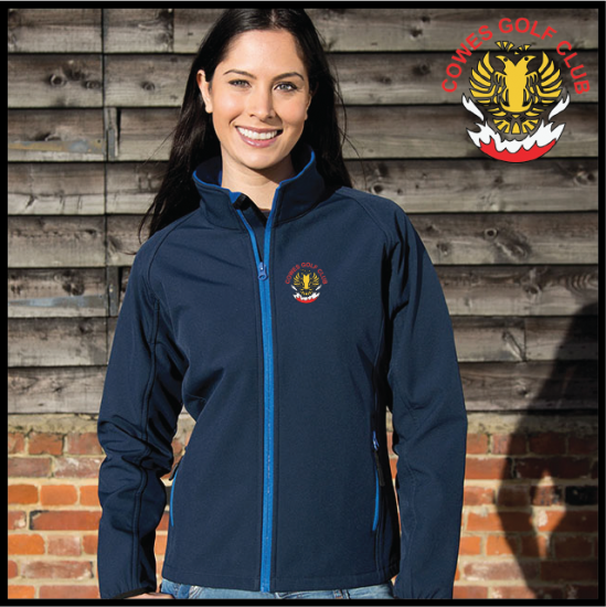 CowesGC Ladies Softshell Jacket 2ply (R231F) - Click Image to Close