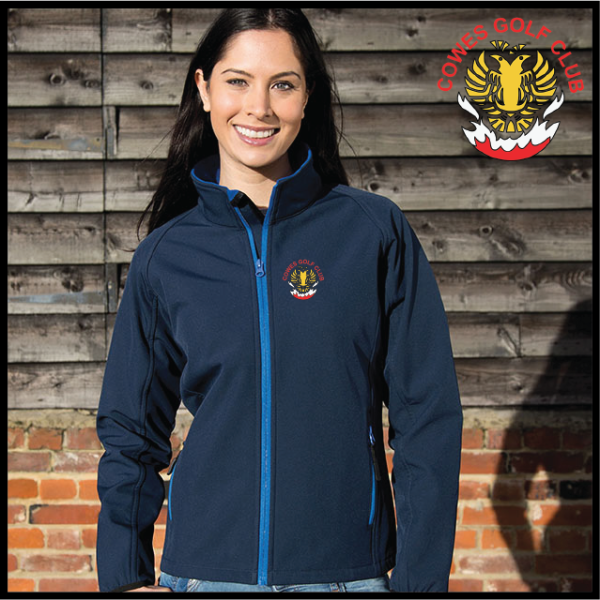 (image for) CowesGC Ladies Softshell Jacket 2ply (R231F)