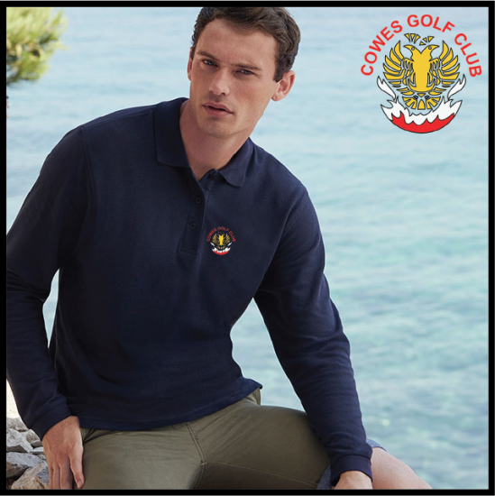 CowesGC Long Sleeve Polo (UC113) - Click Image to Close