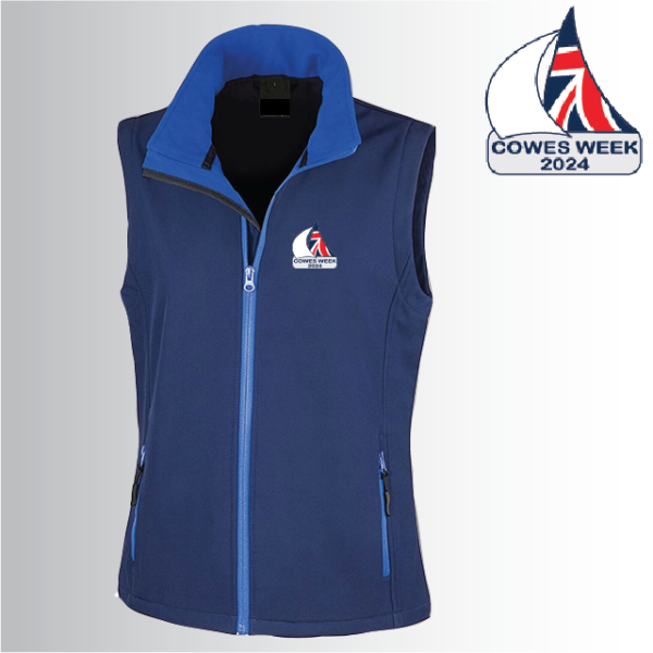 (image for) Ladies Softshell Gilet 2ply (R232F)