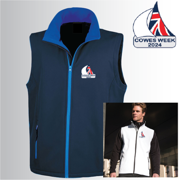 (image for) Mens Softshell Gilet 2ply (R232M)