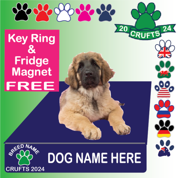 (image for) Crufts Bench Rug - FREE Magnet & Key Ring