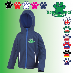 Crufts Child Hooded Softshell Jacket (R224J)
