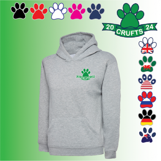Crufts Child Classic Hoody (UC503) - Click Image to Close