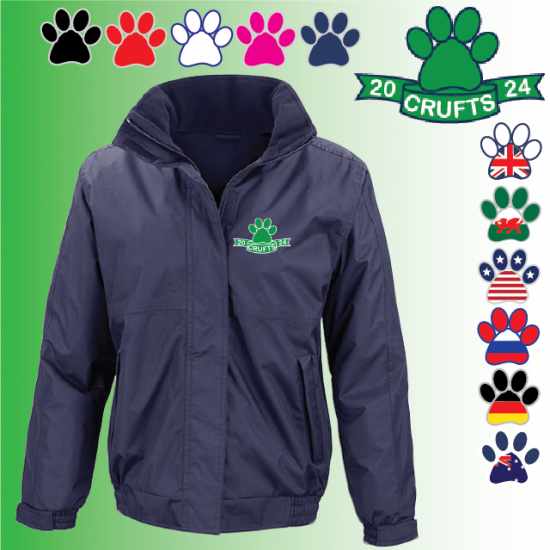 Crufts Ladies Blouson Waterproof Jacket (R221F) - Click Image to Close