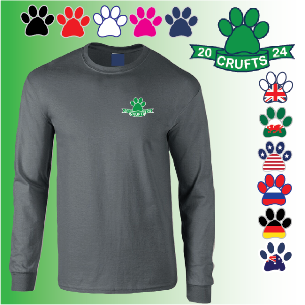 (image for) Crufts Unisex Long Sleeve T-Shirt (GD14)