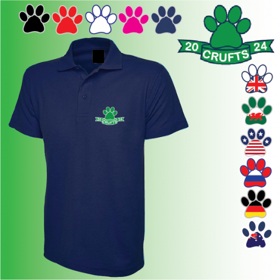Crufts Mens Classic Polo Shirt (UC101) - Click Image to Close