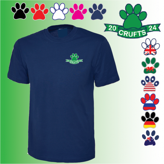 Crufts Unisex Classic T-Shirt (UC301) - Click Image to Close