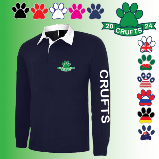 Crufts Classic Rugby Shirt (UC402) - Click Image to Close