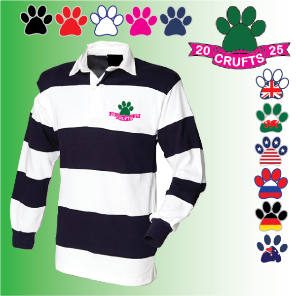 (image for) Crufts Striped Rugby Shirt (FR08M)