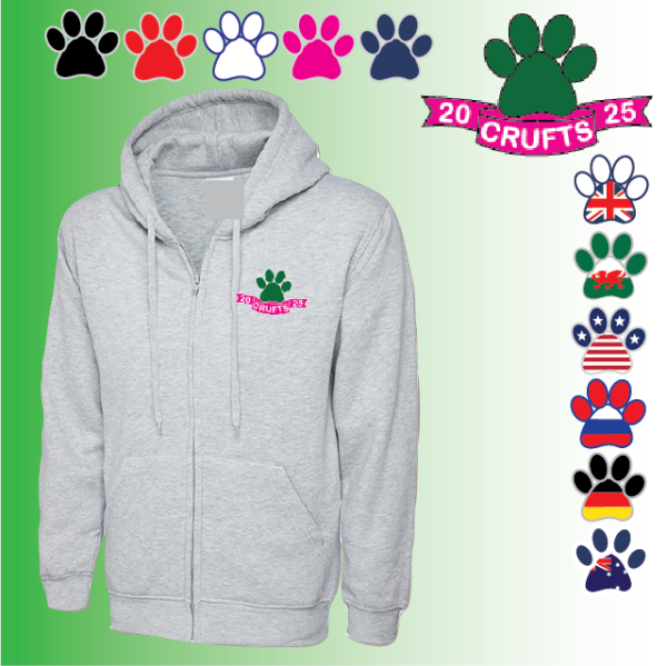 (image for) Crufts Unisex Classic Hoody (UC502)