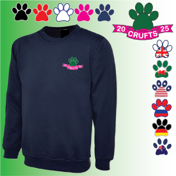 (image for) Crufts Unisex Classic Sweat Shirt (UC203)