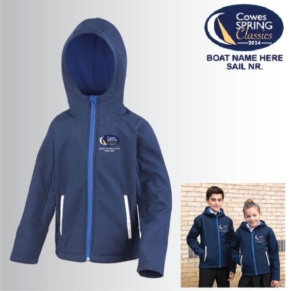 (image for) Child Hooded Softshell Jacket (R224J)