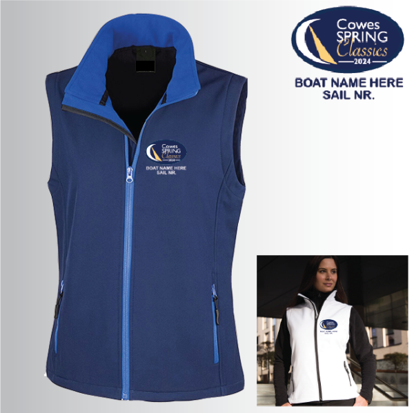 (image for) Ladies Softshell Gilet 2ply (R232F)