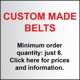 Custom Made Belts