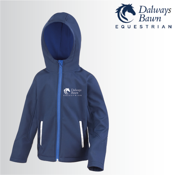 (image for) EQ Child Hooded Softshell Jacket (R224J)