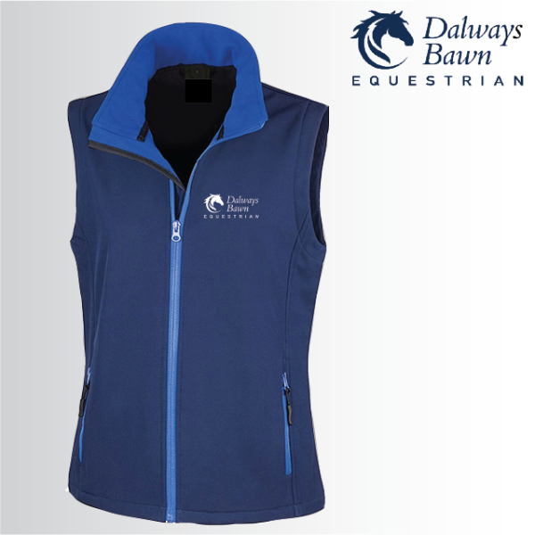 (image for) EQ Ladies Softshell Gilet 2ply (R232F)