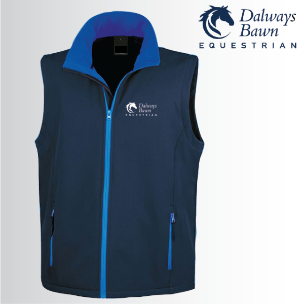 (image for) EQ Mens Softshell Gilet 2ply (R232M)