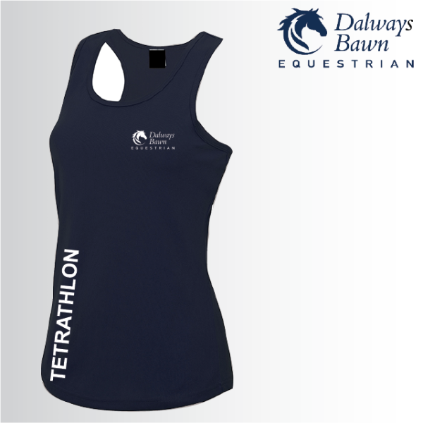 (image for) EQ Ladies Tetrathlon Cool Plus Running Vest (JC015)