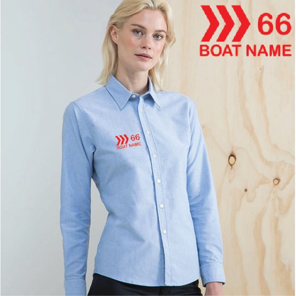 (image for) OW Ladies Delux Oxford Shirt, Long Sleeve (HB511)