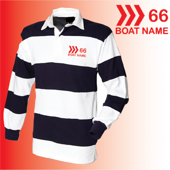 OW Striped Rugby Shirt (FR08M) - Click Image to Close