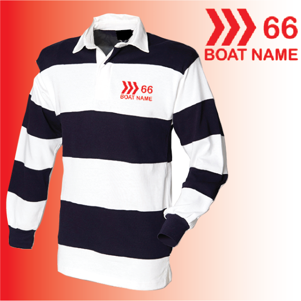 (image for) OW Striped Rugby Shirt (FR08M)