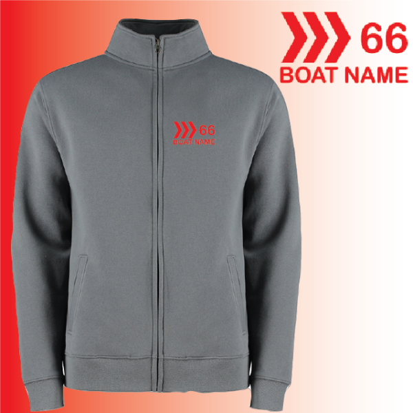 (image for) OW Full Zip Collared Sweat Shirt (KK334)