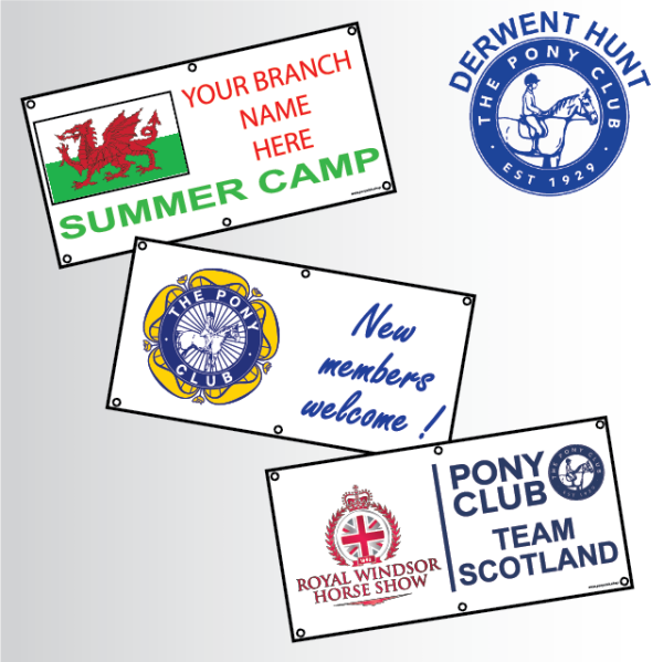 (image for) Pony Club Banners