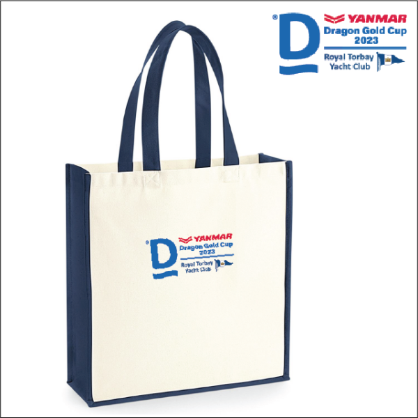 (image for) Canvas Two-Tone Tote Bag (BG683)