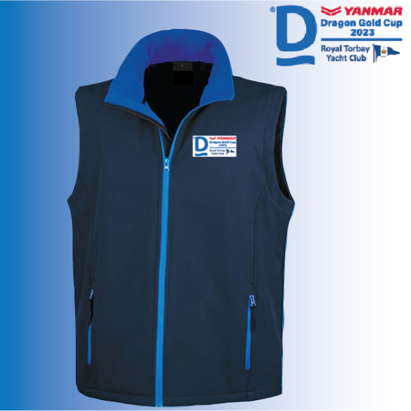 (image for) Mens Softshell Gilet 2ply (R232M)