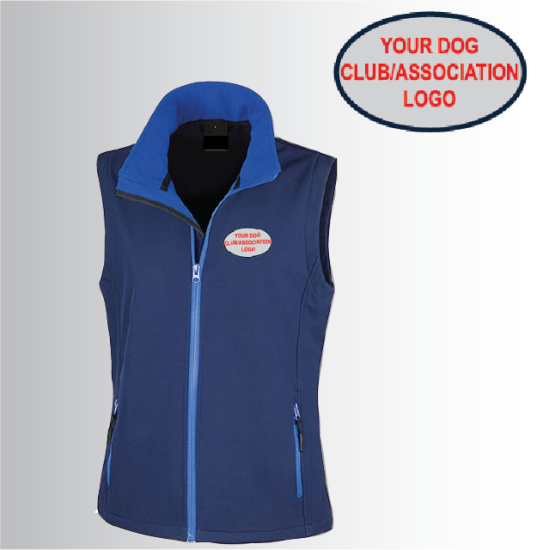 (image for) Ladies Softshell Gilet 2ply (R232F)