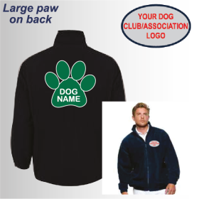 (image for) Unisex Fleece with Back Paw (UC604)