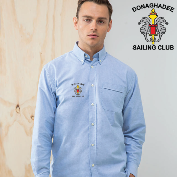 (image for) Delux Oxford Shirt, Mens Long Sleeve (HB510)