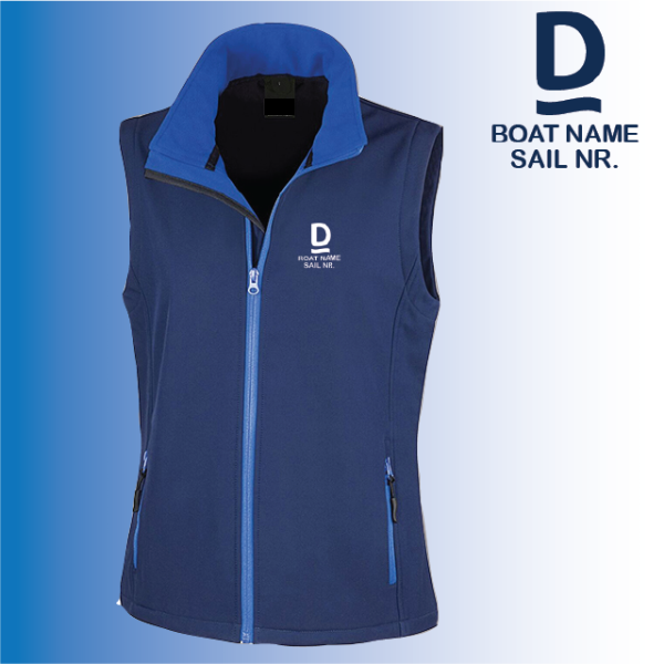 (image for) Ladies Softshell Gilet 2ply (R232F)