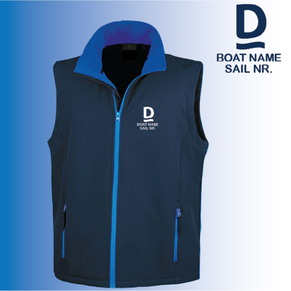 (image for) Mens Softshell Gilet 2ply (R232M)