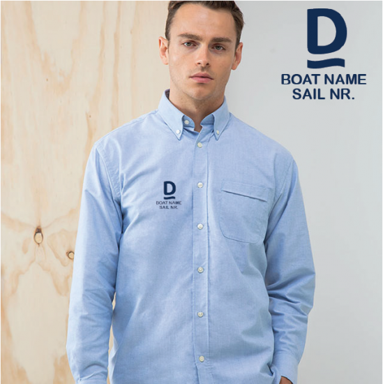 OW Mens Delux Oxford Shirt, Long Sleeve (HB510)