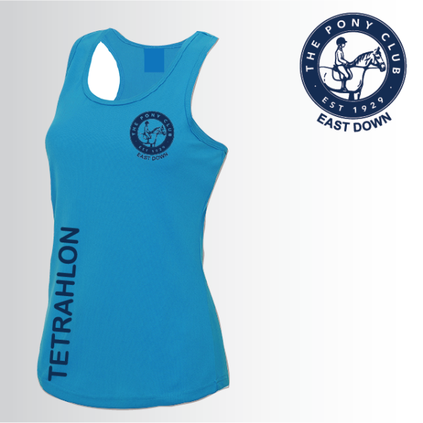 (image for) PC Ladies Tetrathlon Cool Plus Running Vest (JC015)