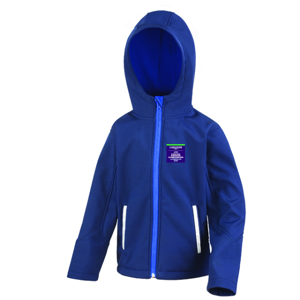 (image for) EEC2019 - Child Hooded Softshell Jacket - Kinder Softshell