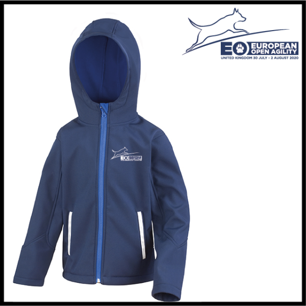 (image for) EO2020 Child Hooded Softshell Jacket (R224J)