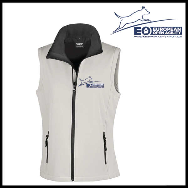 (image for) EO2020 Ladies Softshell Gilet 2ply (R232F)