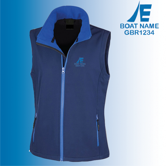 OW Ladies Softshell Gilet 2ply (R232F) - Click Image to Close