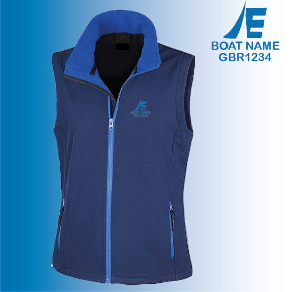 (image for) OW Ladies Softshell Gilet 2ply (R232F)