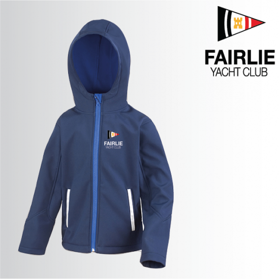 YC Child Hooded Softshell Jacket (R224J) - Click Image to Close